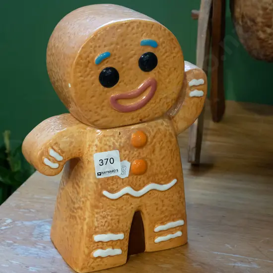 ceramic gingerbread storage canisters H245