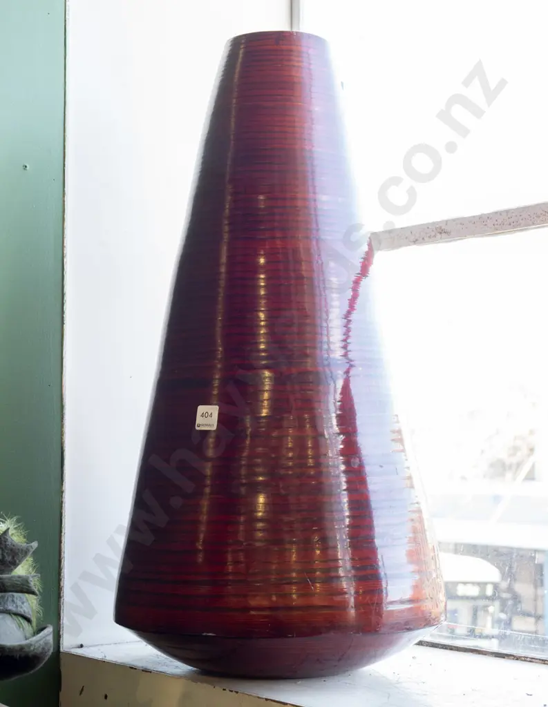 tall lacquer ornamental vase H710 Image 1++