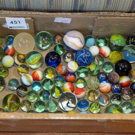 box of marbles