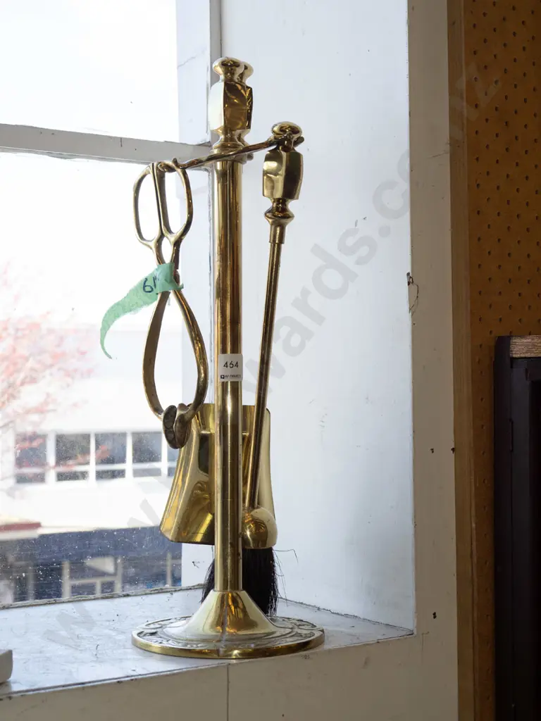 brass fire side set H530 Image 1++