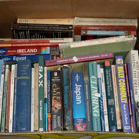 box of books