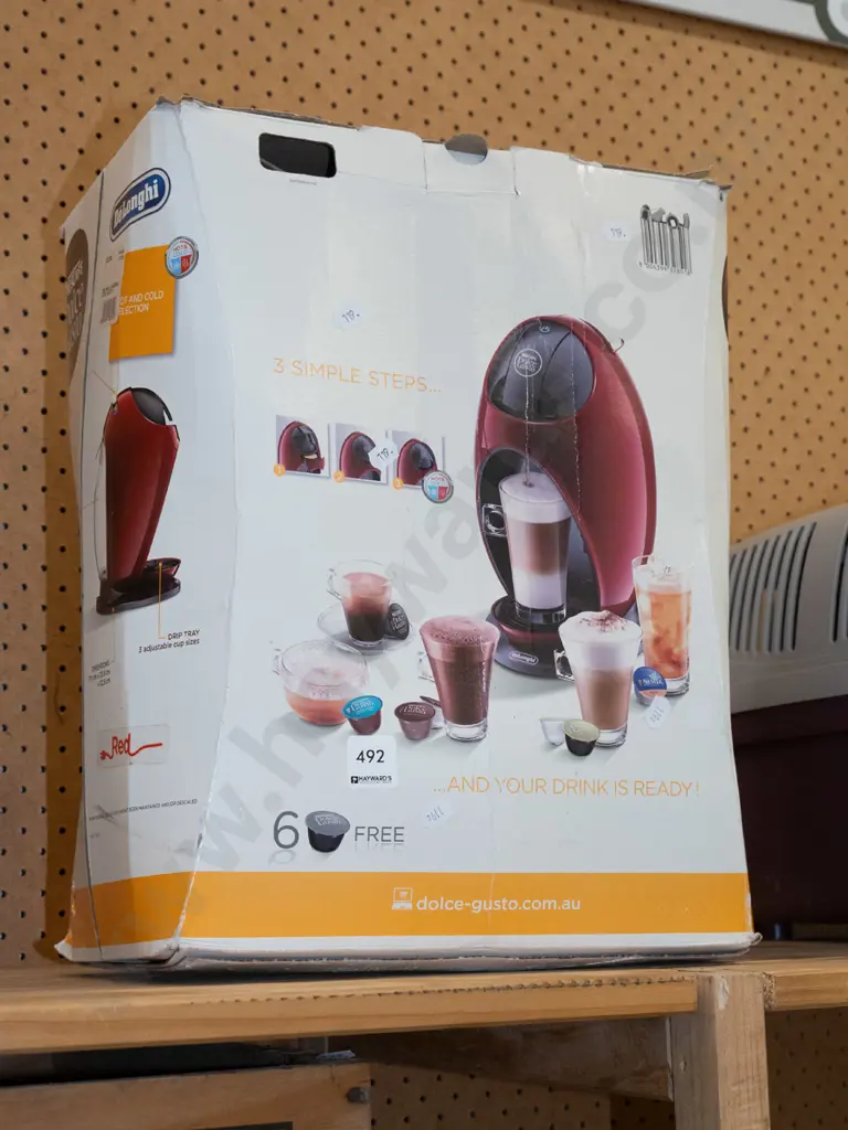 boxed Nescafe Dolce Gusto pod coffee machine Image 1++