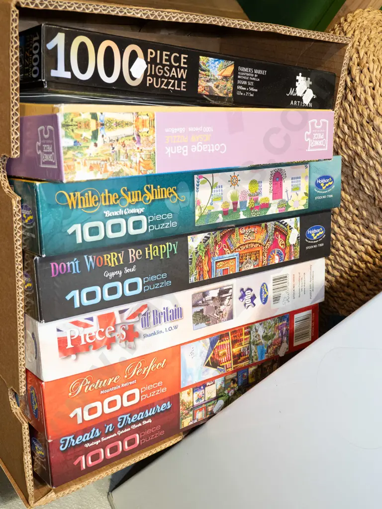 box of puzzles Image 1++