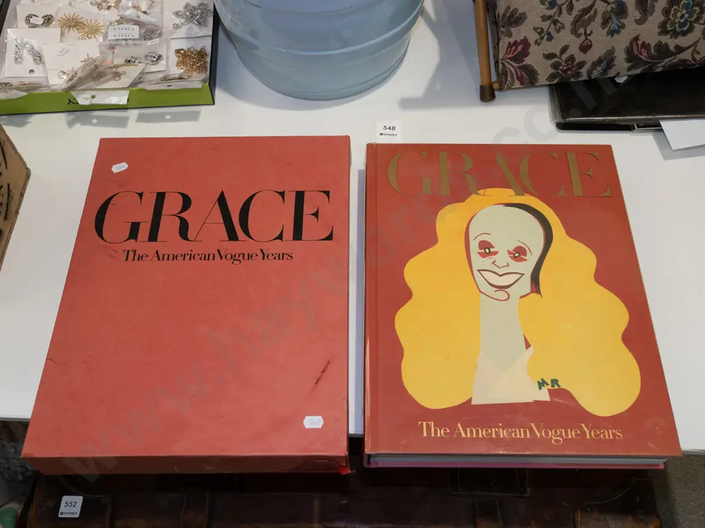 slip cased copy of Grace The American Vogue Years Image 1++