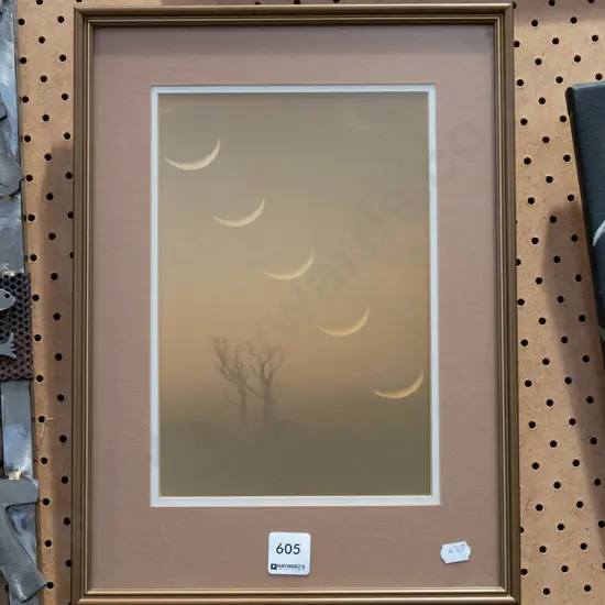 framed Moonrise photographic print