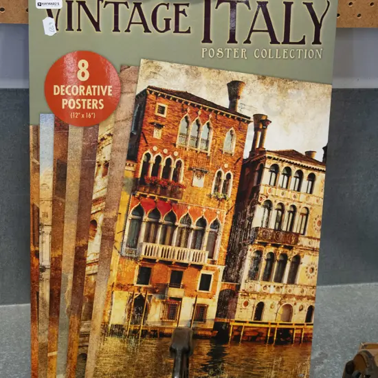 vintage Italy poster collection
