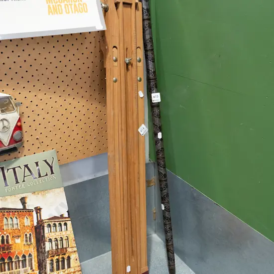 wooden artist's easel