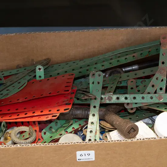 box: vintage Meccano