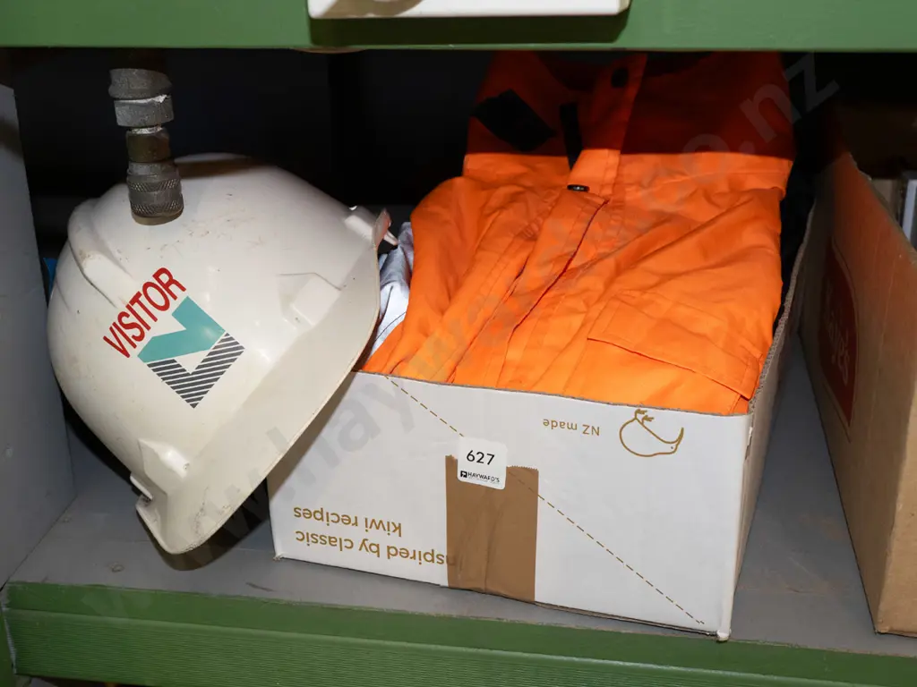 high-vis jacket and hard hat Image 1++