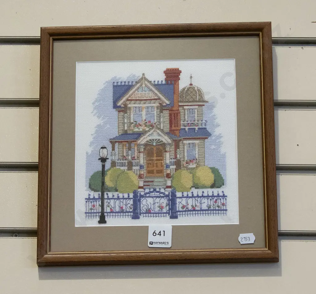 small framed needlework Image 1++