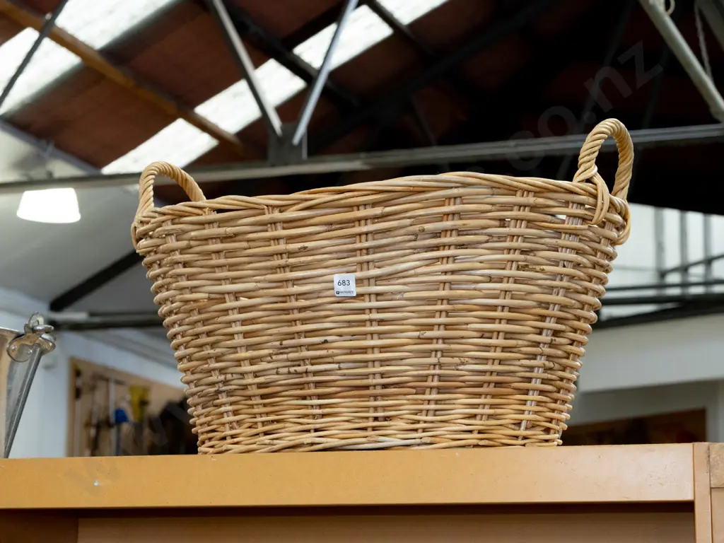 cane laundry basket Image 1++