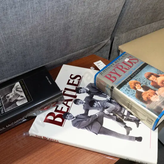 Beatles, Byrds, Paul McCartney books