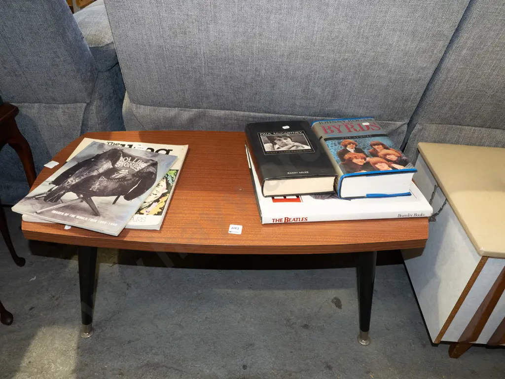 mid century formica top coffee table Image 1++