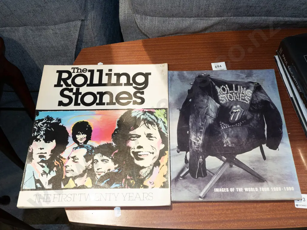 2x Rolling Stones books Image 1++