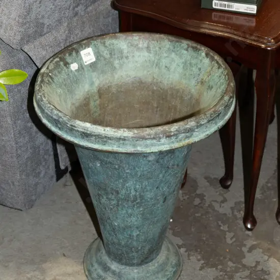 copper umbrella stand/urn H450