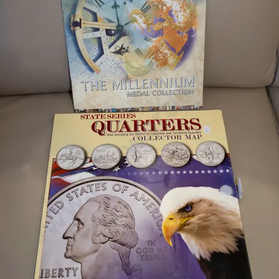 American state quarter collection, Millenium medal colection