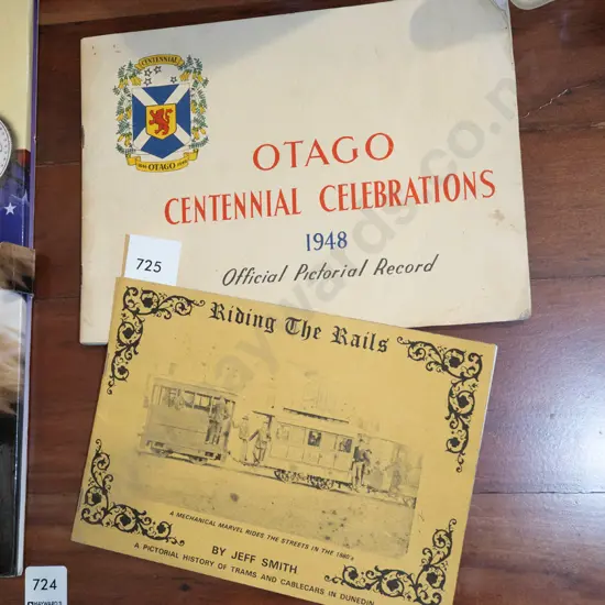 Otago Centennial Pictorial Record, Pictorial History of Trams and Cable Cars In Dunedin