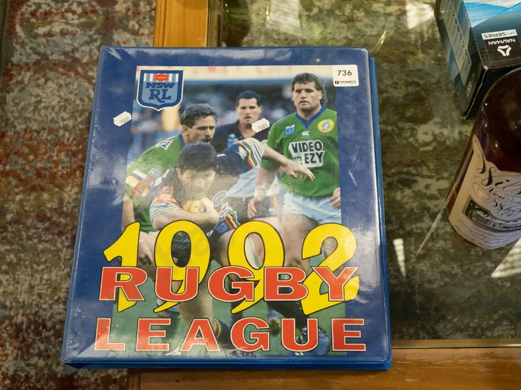 rugby league collector card album Image 1++