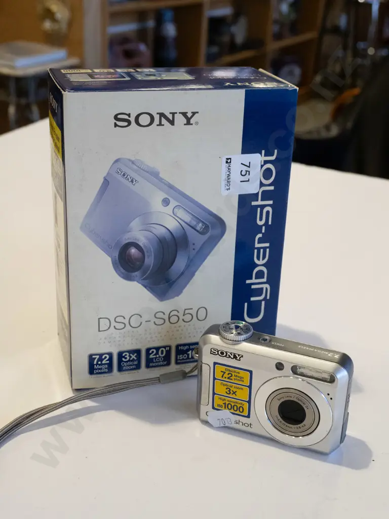 Sony Cyber set DSC/S750 digital camera Image 1++