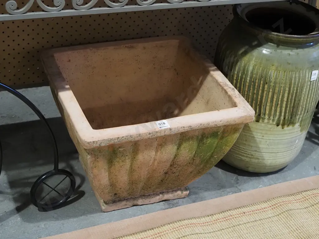 terracotta garden planter Diam410 Image 1++
