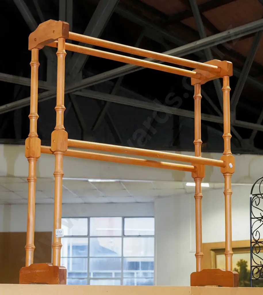 wooden towel rail Image 1++