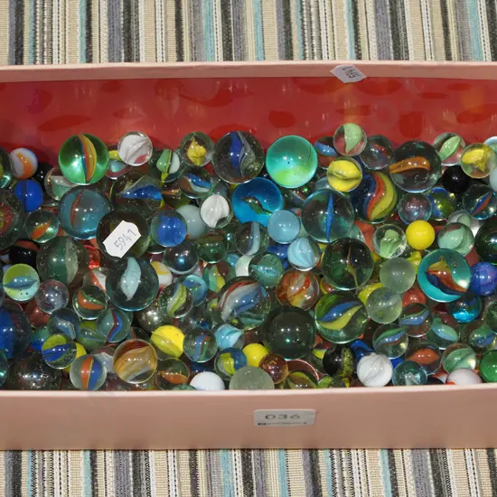 box of marbles
