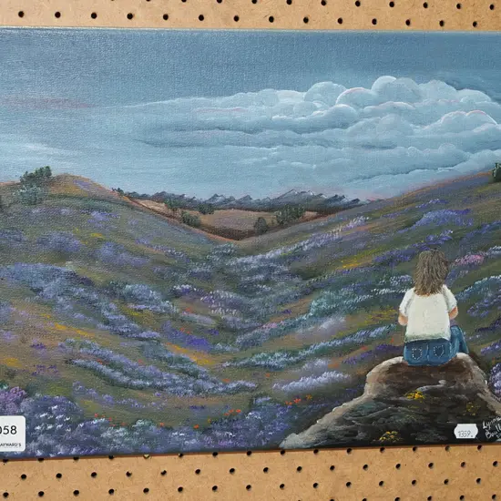 oil on canvas - landscape