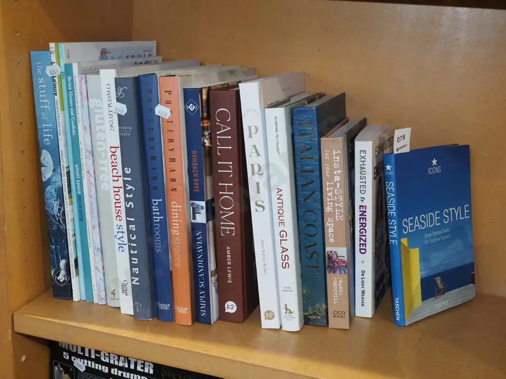 various interior design and other books Image 1++
