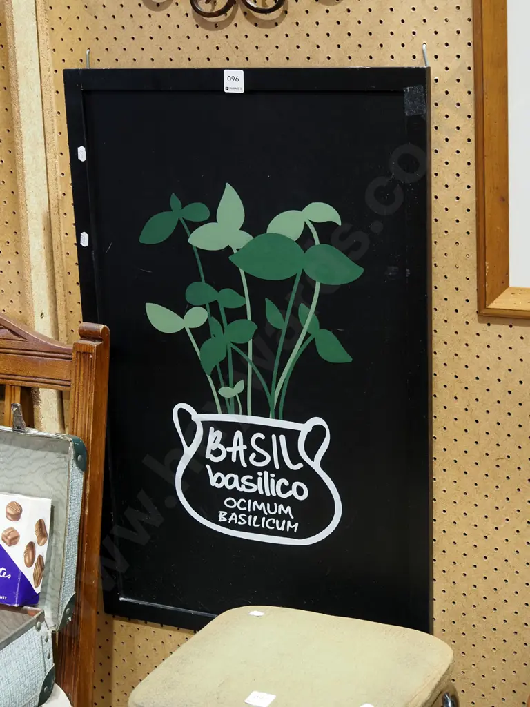 basil print on board Image 1++