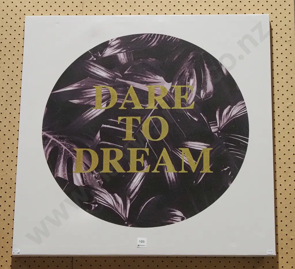 framed print on canvas - Dare To Dream Image 1++