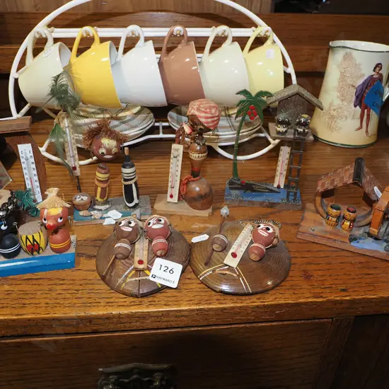 assorted novelty thermometers