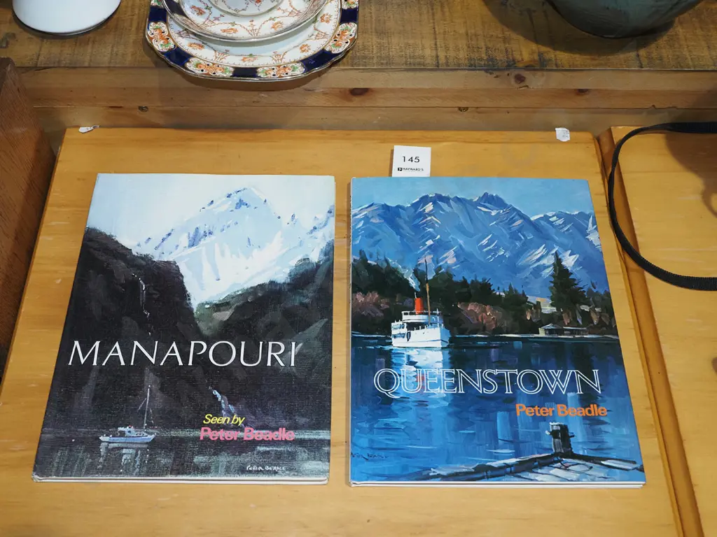 Peter Beadle Manapouri and Queenstown books Image 1++