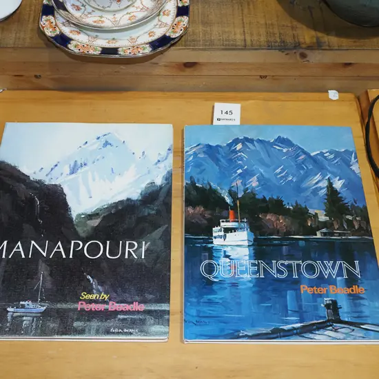 Peter Beadle Manapouri and Queenstown books
