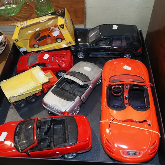box; diecast toy vehicles
