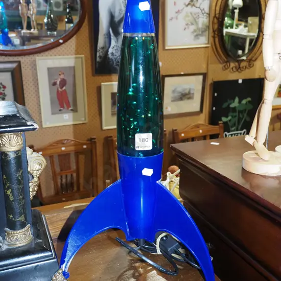rocket style lava lamp H240