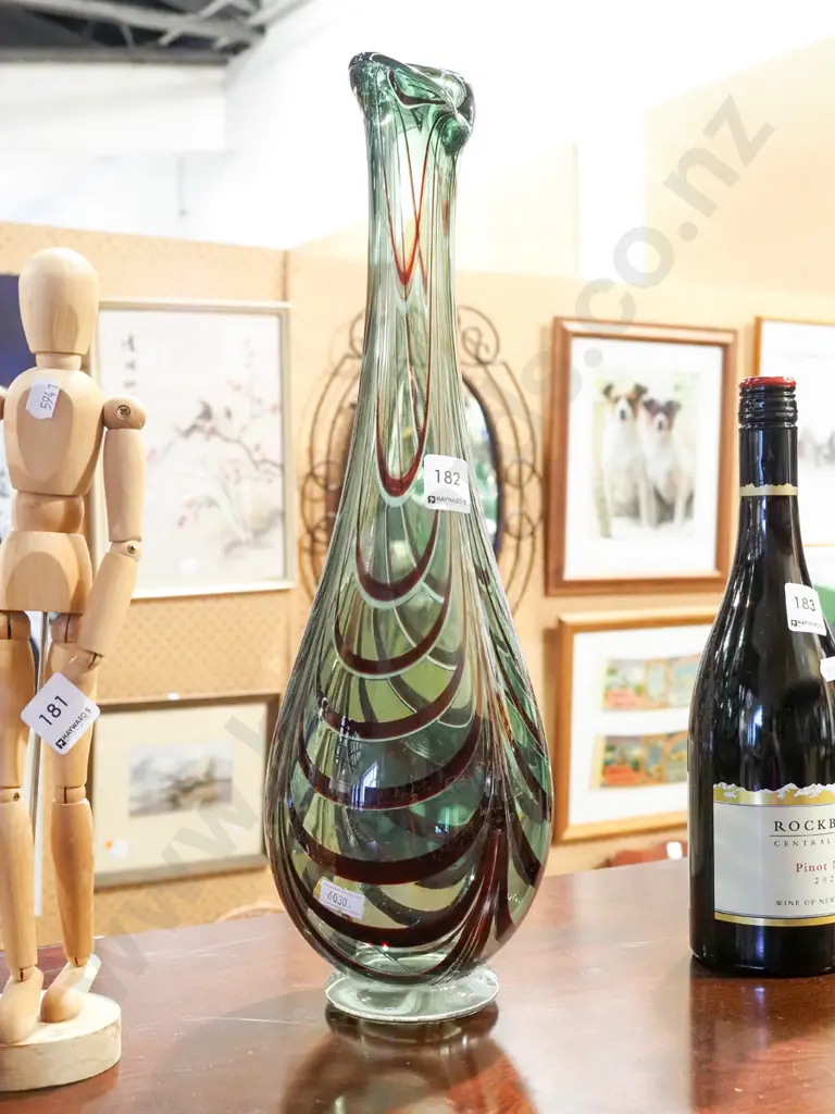 art glass vase H440 Image 1++
