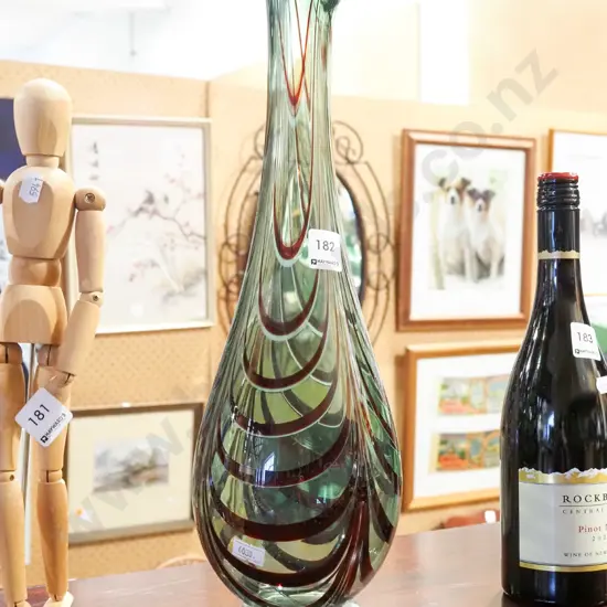art glass vase H440
