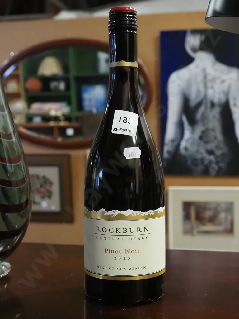 bottle of Rockburn pinot noir 2023 Image 1++