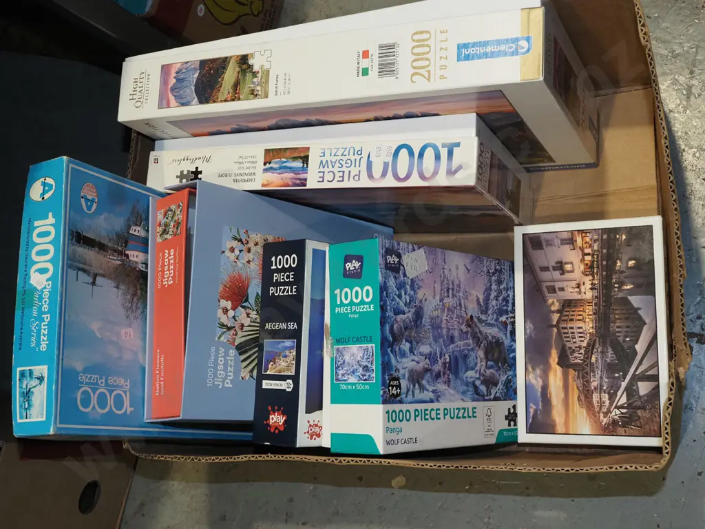 box of puzzles Image 1++