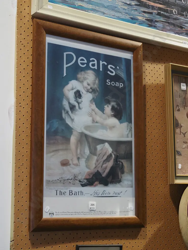 reproduction Pears soap framed print Image 1++