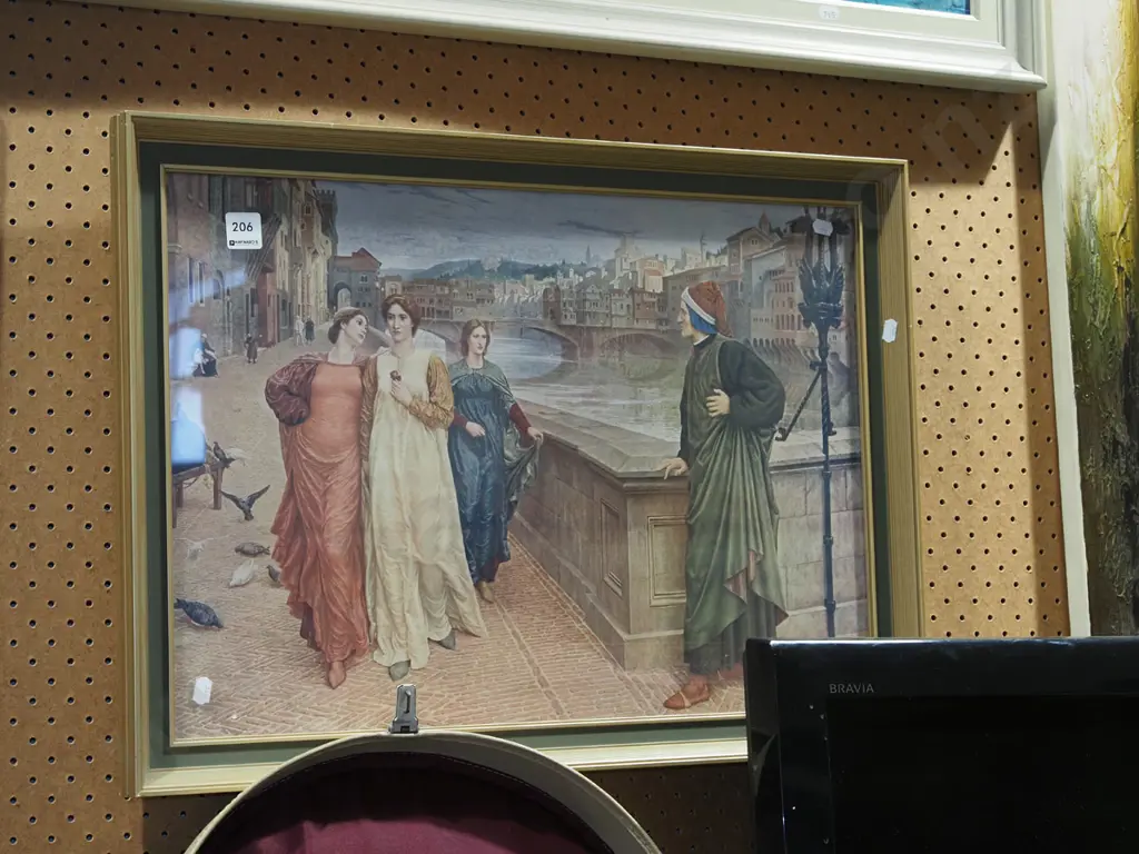 framed print - Dante and Beatrice Image 1++