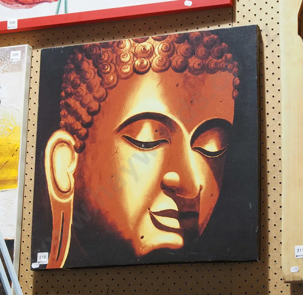 framed print on canvas - buddha Image 1++