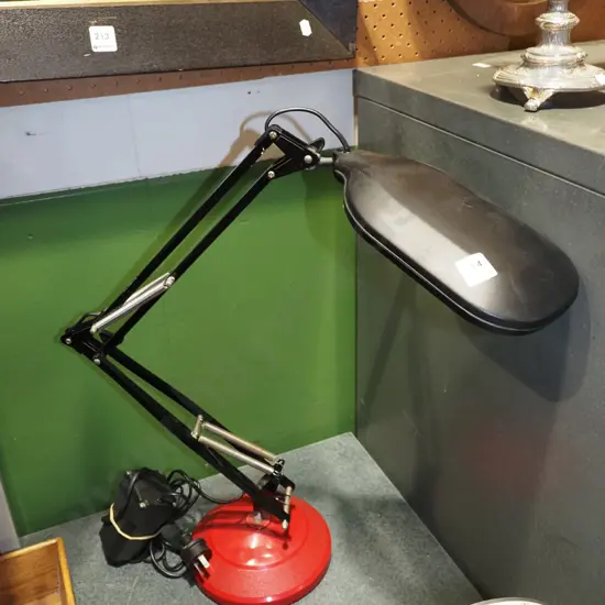 anglepoise fluorescent desk lamp