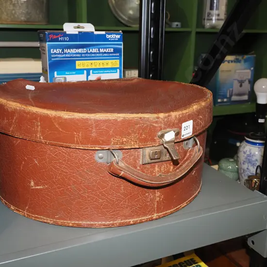 vintage hat box