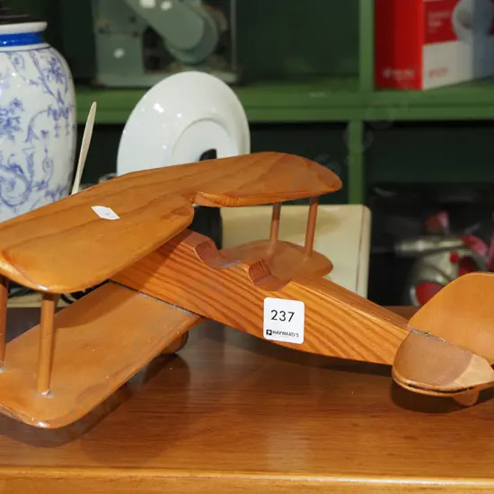 wooden model plane L330