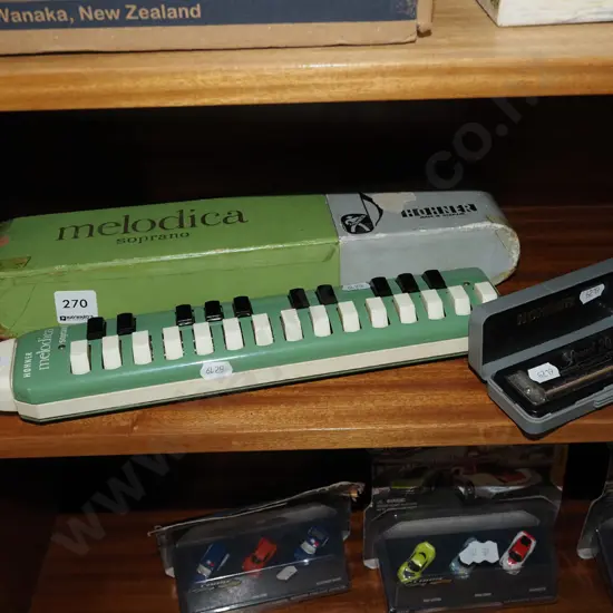 Hohner Melodica and harmonica