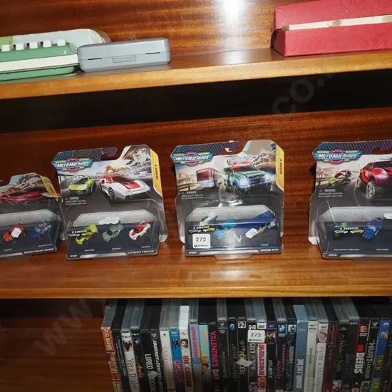 4x boxed Micro Machine toy vehicles