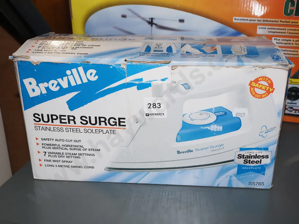 boxed Breville iron Image 1++