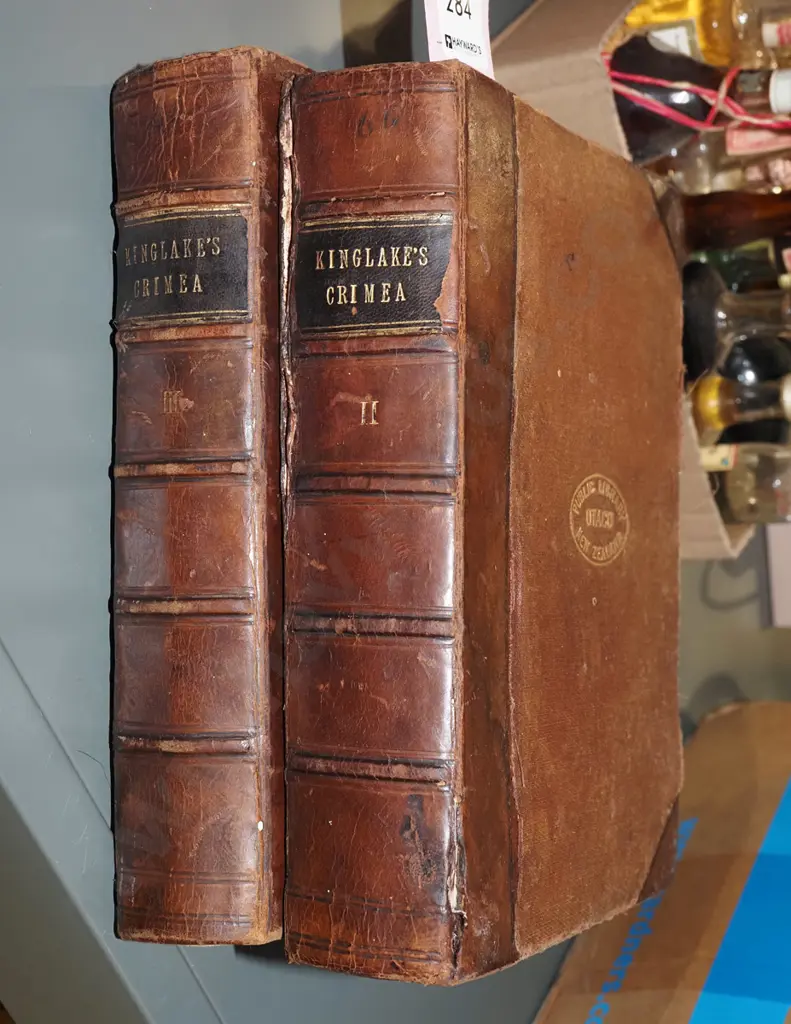2x volumes of Kinglake's Crimea - volumes 2 and 3 only Image 1++