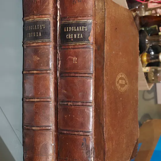 2x volumes of Kinglake's Crimea - volumes 2 and 3 only
